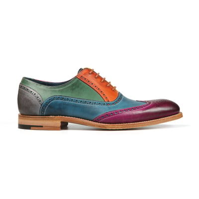 Barker Valiant Hand Painted Shoe