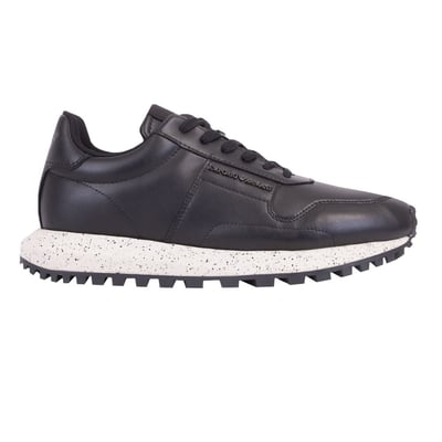 Emporio Armani Leather Runner Trainer