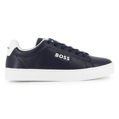 BOSS J53248 Leather Trainer
