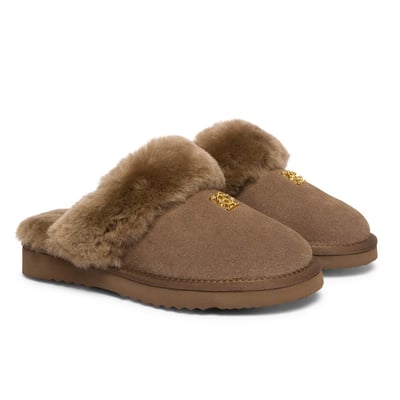 Holland Cooper Classic Shearling Slipper