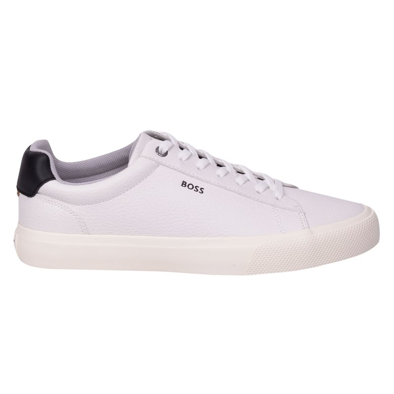 BOSS Aiden Tennis Tumbled Trainer
