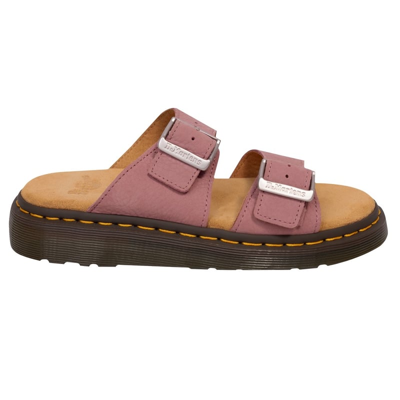 Dr. Martens Josef Buckle Suede Slides