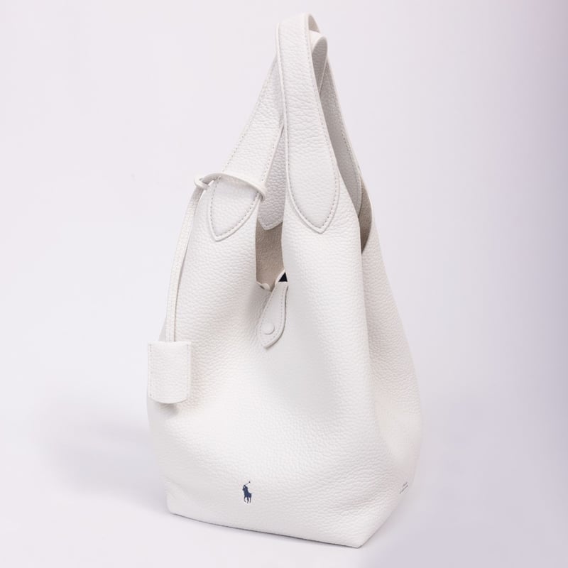 Polo Ralph Lauren Polo Player Leather Tote Bag
