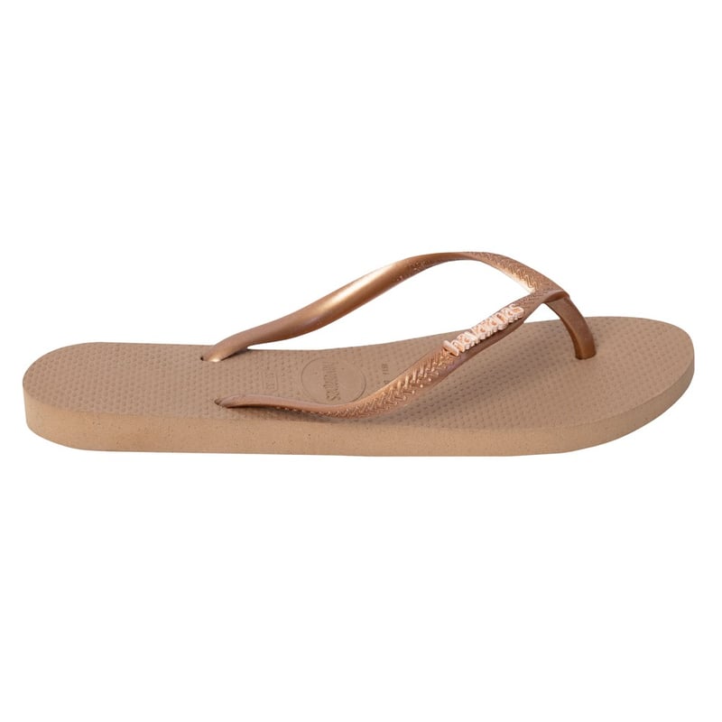 Havaianas Slim Logo Metallic Flip Flop